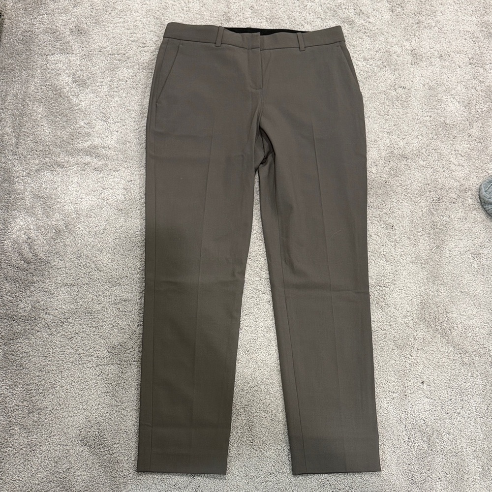Theory Taupe Women's Trousers
